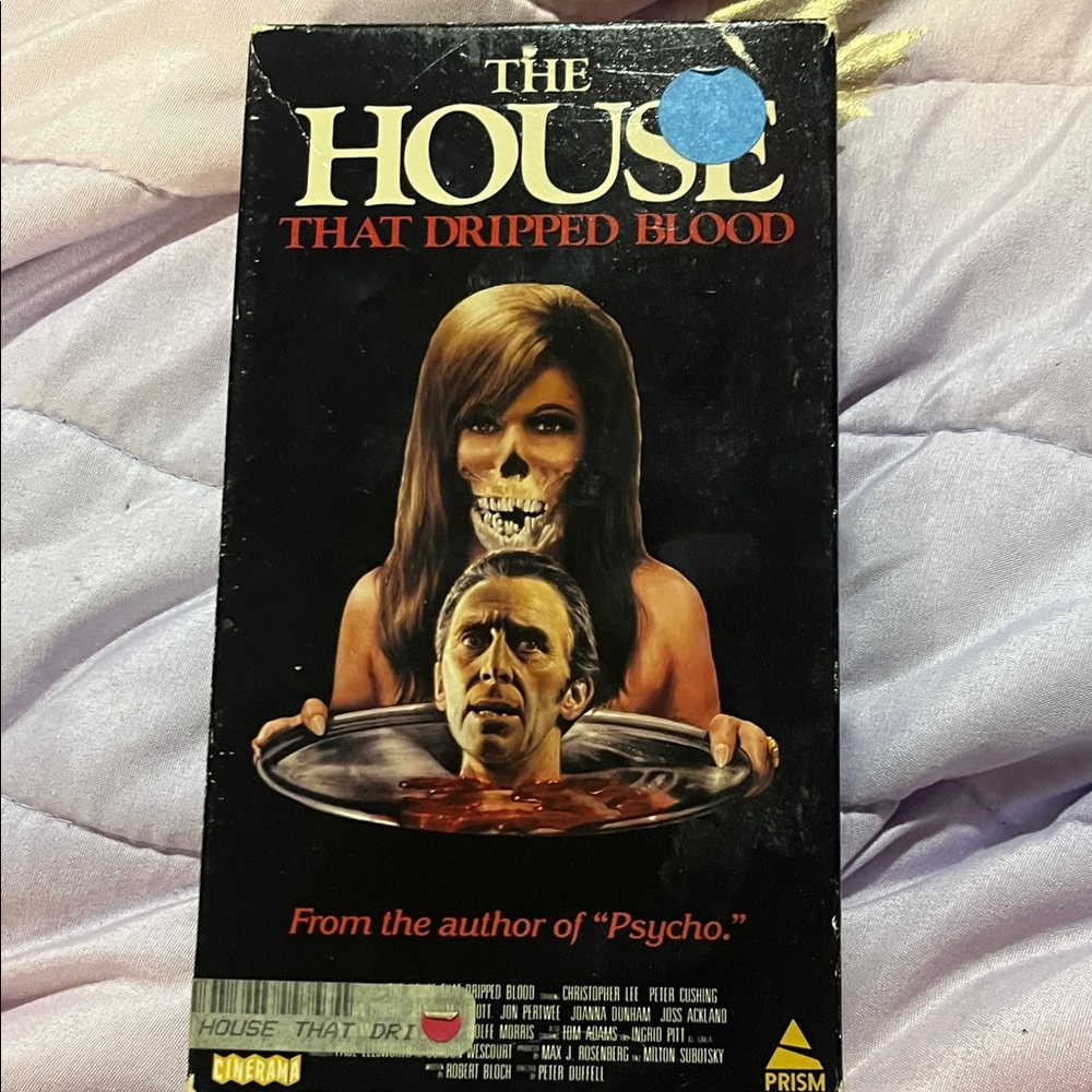the house that dripped blood vhs